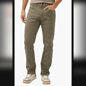 Eddie Bauer Slim Hiking Outdoor Utility Olive Army Jeans 36x34